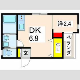 レイディエンス久里浜シーサイドの間取り