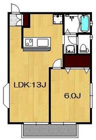 プレミールJ・Nの間取り
