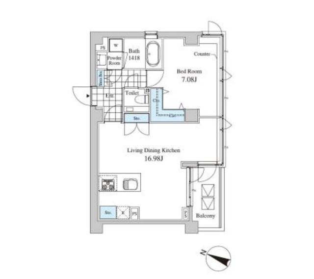 Casa Alboreの間取り