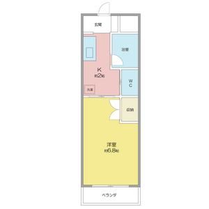 アパルタ・デ・カミノの間取り