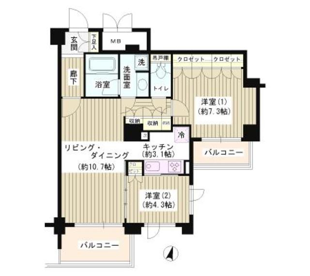 6/8 間取
