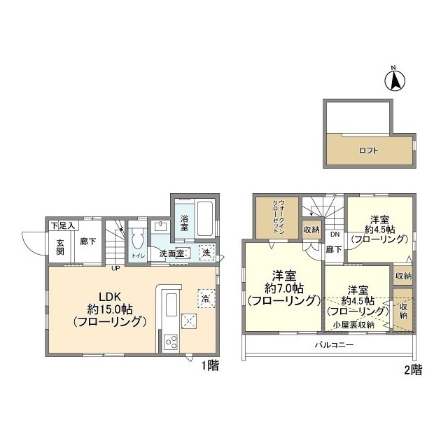 Kolet富士見ヶ丘#03の間取り