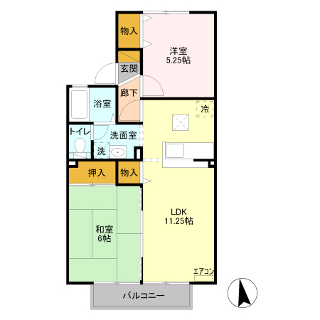 アネックス Aの間取り