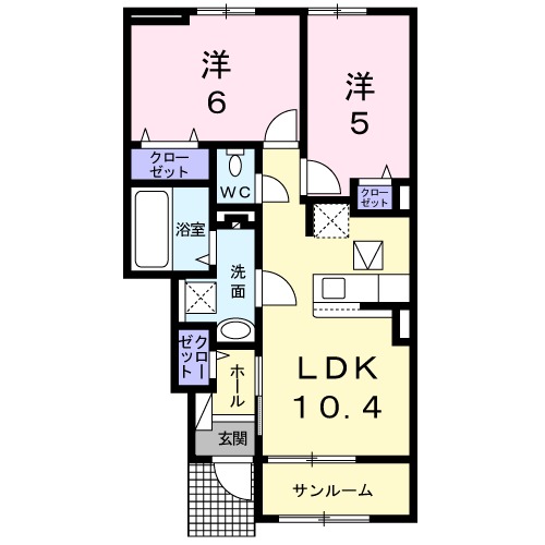 ディライトの間取り