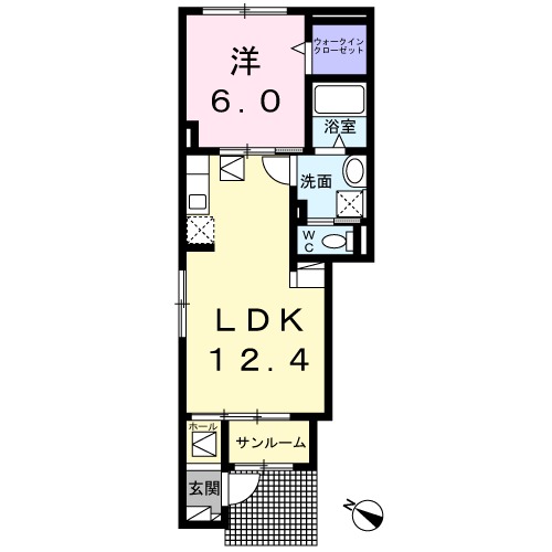 フリーデの間取り