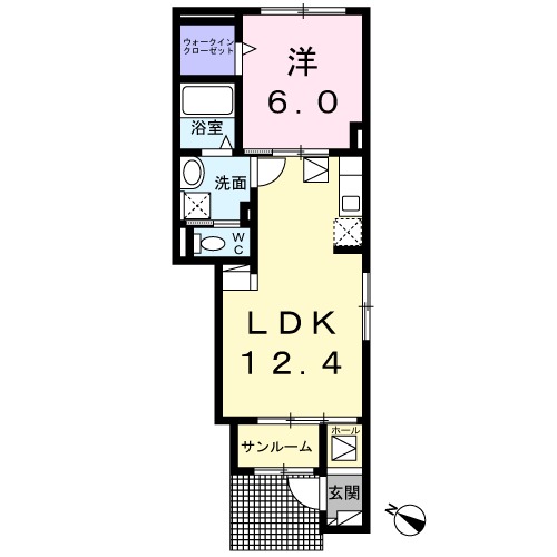 フリーデの間取り
