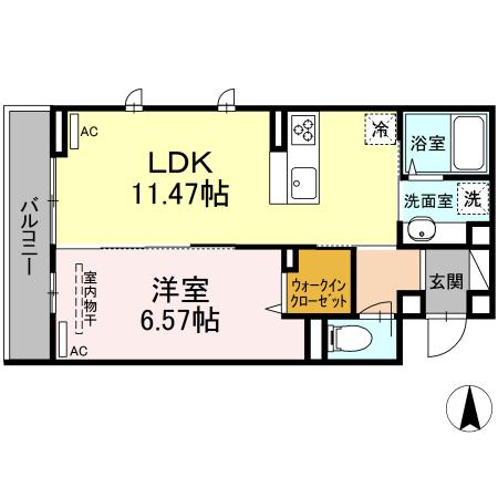 エクセリア高島平IIの間取り