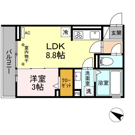 ヴィオレッタの間取り