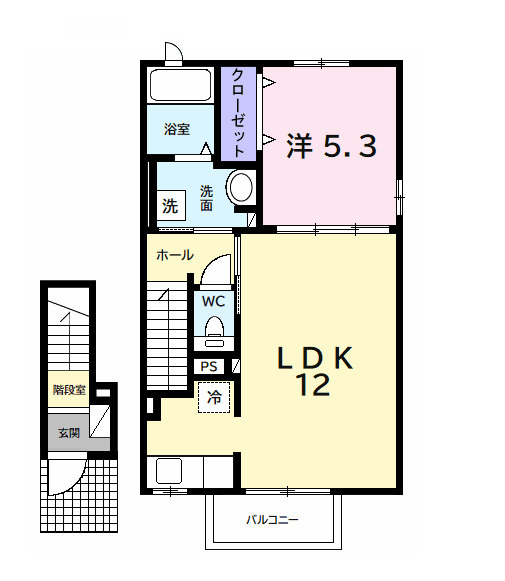 アルーシャ・Iの間取り