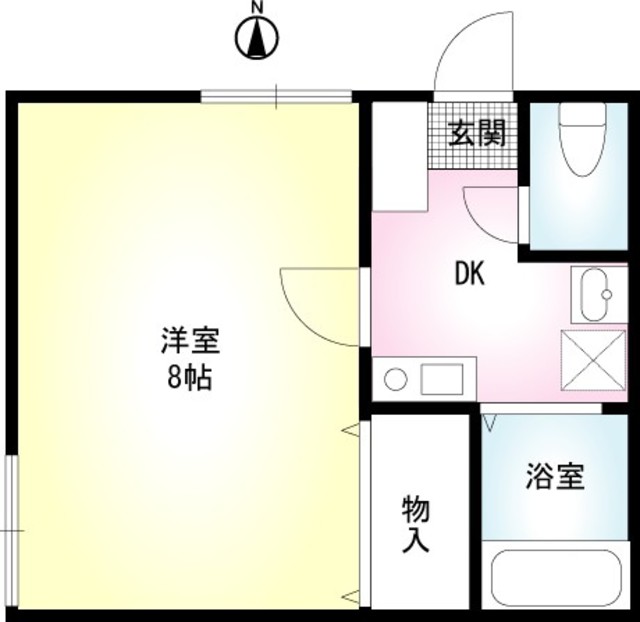 サンハウス壱番館の間取り