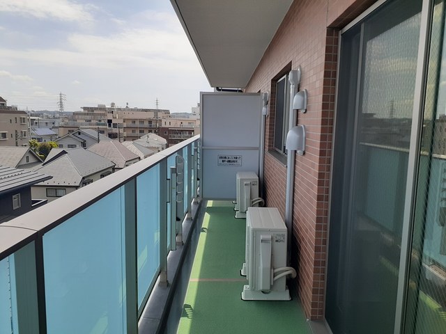 12/24 バルコニー