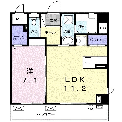 ボルダーズの間取り