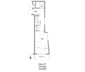 エルプレイス池上の間取り