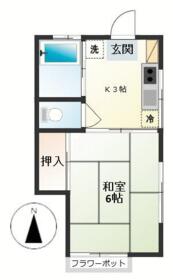 桃井3号館の間取り