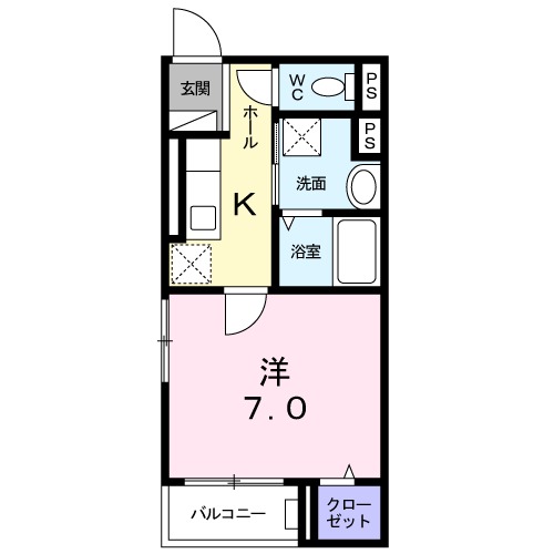 プロムナードメゾン エヌアンの間取り