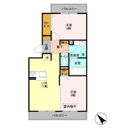 AlbaGrande(アルバグランデ)の間取り