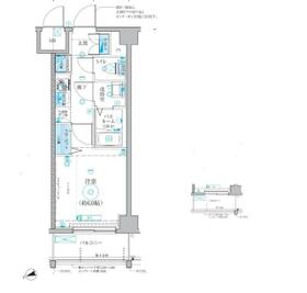 ベルシード浦安の間取り
