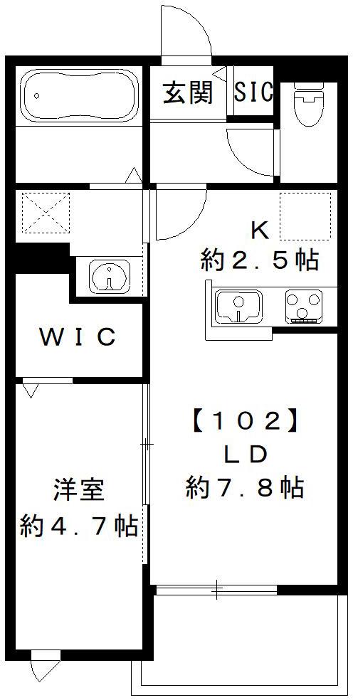 den douce デンドゥースの間取り