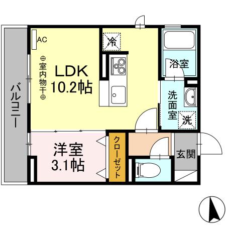 アーバンプレイスの間取り