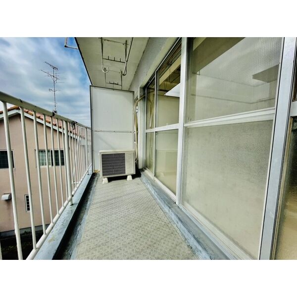 8/14 バルコニー