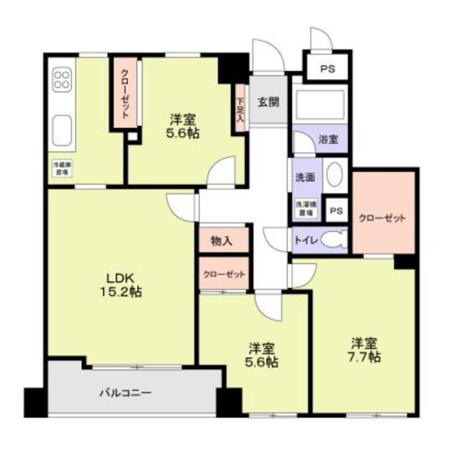 マルベリー小石川の間取り