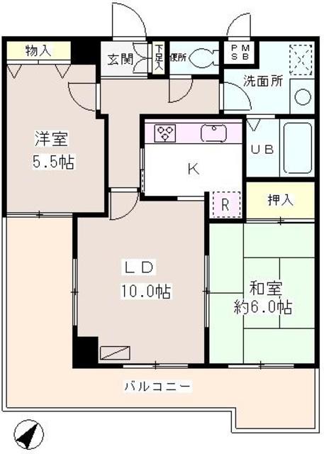 真成館ビルの間取り