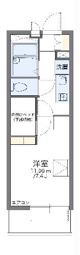 レオパレス宝の間取り