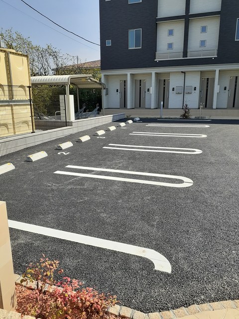 2/8 駐車場