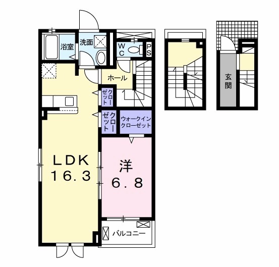 ル トレフルの間取り