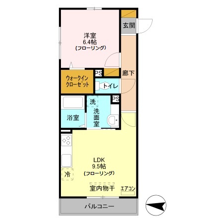 Ｐｏｌａｒｉｓ(ポラリス)の間取り