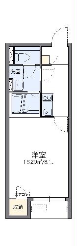 レオネクスト湖南の間取り