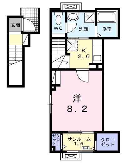 バオムヴォレの間取り