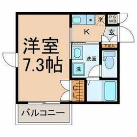 マンション林檎の樹の間取り
