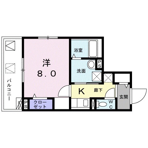 ロワモンターニュの間取り