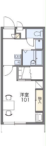 レオパレスパストラルBの間取り