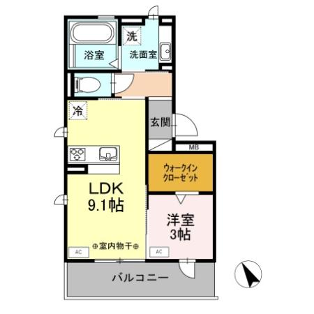 リーリエの間取り