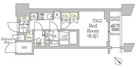 メゾンカルム日本橋馬喰町・1009号室の間取り