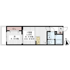 ボヌール南流山(bonheur南流山)の間取り