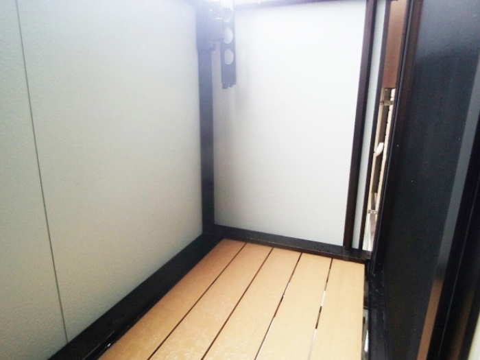 12/28 バルコニー