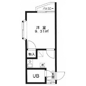 コーポサガエの間取り