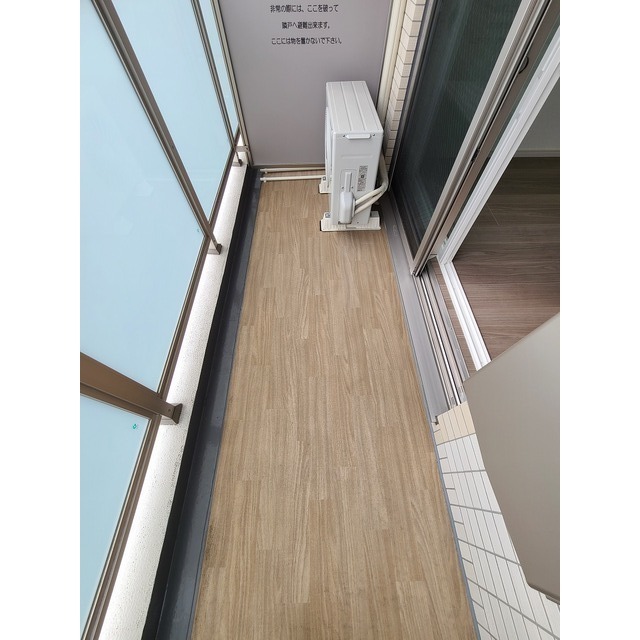 12/27 バルコニー