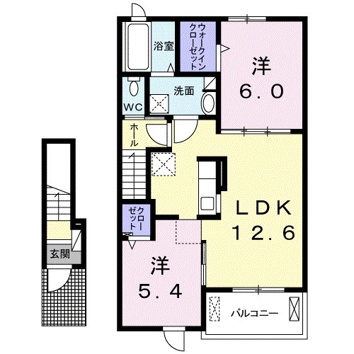 クードラパンの間取り