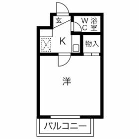 Kフラットの間取り