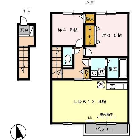 プレジオの間取り