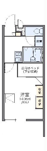 レオパレス猪子石の間取り