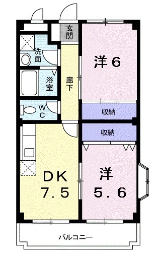 スクエアガーデンの間取り