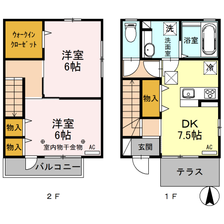 グランメゾン日吉の間取り