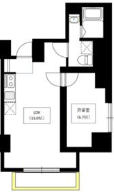 Bel Canto浅草蔵前の間取り