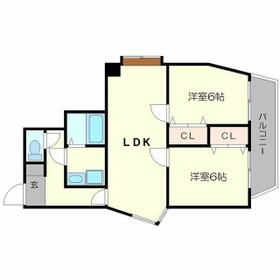 ヴィラウッドランドⅡの間取り