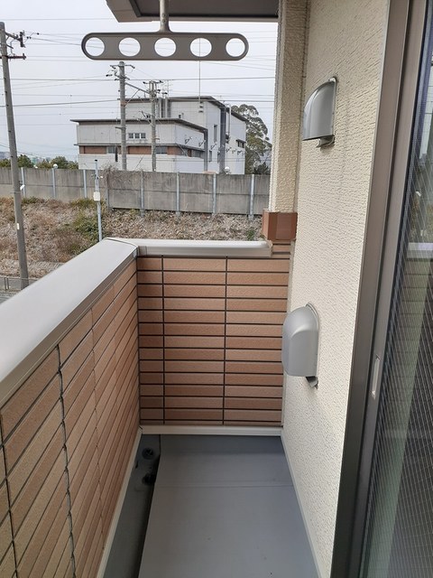 12/23 バルコニー